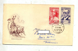 Lettre Cachet Prague Sur Musicien - Cartas & Documentos