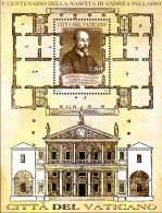 224334 MNH VATICANO 2008 500 ANIVERSARIO DE ANDREA PALLADIO - Ongebruikt