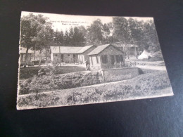 BELLE CPA.."CAMP MILITAIRE DE BOURG-LASTIC ...LE POSTE DE GARDE." .. - Barracks