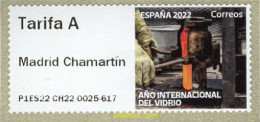691499 MNH ESPAÑA 2022 2022 AÑO INTERNACIONAL DEL VIDRIO - Unused Stamps