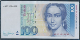 BRD Rosenbg: 294a Serien: AN Bankfrisch 1989 100 Mark (10288329 - 100 Deutsche Mark