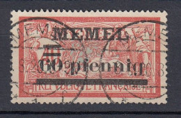 MEMEL 1920 Used(o) Mi 24 #MM12 - Memelgebiet 1923