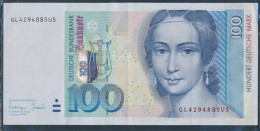 BRD Rosenbg: 310a Serien: GL Gebraucht (III) 1996 100 Mark (10288307 - 100 Deutsche Mark