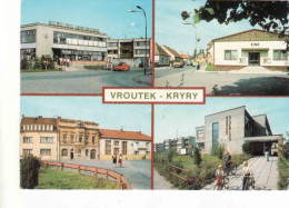 Czech Republic, Vroutek - Kryry, Kino, Okres Louny, Used 1989 - Tchéquie