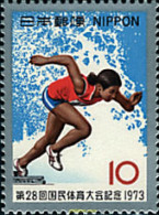 26696 MNH JAPON 1973 28 ENCUENTRO DEPORTIVO NACIONAL. - Nuovi