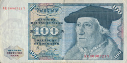 BRD Rosenbg: 289a Serien: NK Gebraucht (III) 1980 100 Deutsche Mark (10288470 - 100 Deutsche Mark