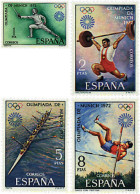 84849 MNH ESPAÑA 1972 20 JUEGOS OLIMPICOS VERANO MUNICH 1972 - Neufs