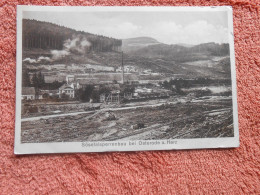 AK Osterode Sosetalsperrenbau 1925 Bahnpost - Osterode