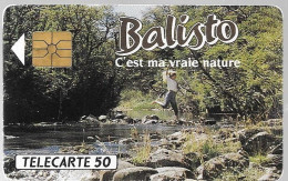 CARTE-PRIVEE-50U-GemA-D451-BALISTO-R°Laqué-N°SérieB0A665--1000Ex-Utilisé-R°/V° BE - Privat