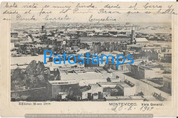 229020 URUGUAY MONTEVIDEO VISTA GENERAL POSTAL POSTCARD - Uruguay