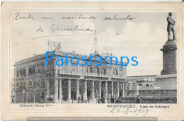 229021 URUGUAY MONTEVIDEO CASA DE GOBIERNO POSTAL POSTCARD - Uruguay