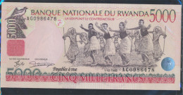 Ruanda Pick-Nr: 28b Bankfrisch 1998 5.000 Francs (9855649 - Ruanda