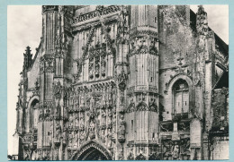 SAINT-RIQUIER - Eglise Abbatiale - Façade Occidentale - Détail - Saint Riquier