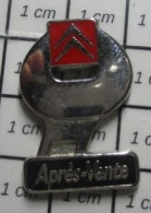 912e Pin's Pins / Beau Et Rare / AUTOMOBILE / CLE PLATE CITROEN SERVICE APRES VENTE Par AMC - Citroën