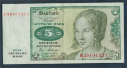 BRD Rosenbg: 285a, Serien: B/ Q-Z Gebraucht (III) 1980 5 Deutsche Mark (10288358 - 5 DM