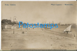 229024 URUGUAY MONTEVIDEO BEACH PLAYA CAPURRO POSTAL POSTCARD - Uruguay