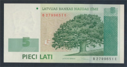 Lettland Pick-Nr: 53c Bankfrisch 2009 5 Lati (9811063 - Lettonia