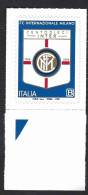 Italia 2018; F C Internazionale Milano - INTER, 110° Anniversario, Bordo Inferiore. - 2011-20: Nieuw/plakker