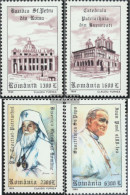 Romania 5410-5413 (complete Issue) Unmounted Mint / Never Hinged 1999 Pope Johannes Paul II. - Nuovi