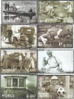 Norway 1321-1328 (complete Issue) Unmounted Mint / Never Hinged 1999 Millennium Daily Life - Ungebraucht