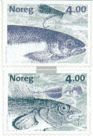 Norway 1301Do-1302Do (complete Issue) Unmounted Mint / Never Hinged 1999 Fishing - Unused Stamps