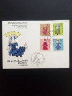 DEUTSCHLAND MI-NR. 571-574 FDC WOHLFAHRT 1968 PUPPEN - Sonstige & Ohne Zuordnung