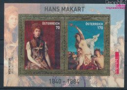 Österreich Block64 (kompl.Ausg.) Gestempelt 2011 Hans Makart (10404614 - Used Stamps