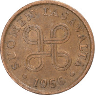 Finlande, 5 Pennia, 1966 - Finlande