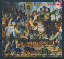 Österreich 2856 (kompl.Ausg.) Gestempelt 2010 Todestag Andreas Hofer (10404564 - Used Stamps