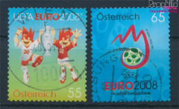 Österreich 2706-2707 (kompl.Ausg.) Gestempelt 2008 Fußball-EM (10404504 - Gebraucht