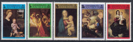 ANTIGUA 305-309,unused (**) Christmas 1973 - Antigua Und Barbuda (1981-...)