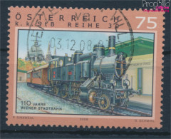 Österreich 2756 (kompl.Ausg.) Gestempelt 2008 Eisenbahnen Wiener Stadtbahn (10404519 - Usados