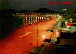 73946290 Las_Palmas_Gran_Canaria Playa De Las Canteras Vista Nocturna - Autres & Non Classés