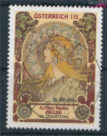 Österreich 2884 (kompl.Ausg.) Gestempelt 2010 Alfons Mucha (10404582 - Gebruikt