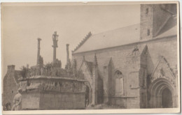 Carte Photo  Le Calvaire Et L'église De Notre Dame De Tronoën '(29) - Orte