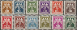 001/ Pof. SL 13-24 - Unused Stamps