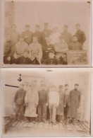 MILITARIA  -  HOPITAL BENEVOLE  -  1914-1915  -  LOT DE 4 PHOTOS  - - Oorlog, Militair