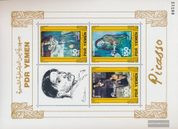 South Yemen (democrat. Republic.) Block9 (complete Issue) Unmounted Mint / Never Hinged 1983 Pablo Picasso - Jemen