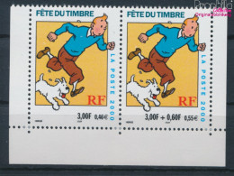 Frankreich 3445C-3446C (kompl.Ausg.) Postfrisch 2000 Comicfigur Tintin (10391229 - Unused Stamps