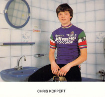 CYCLISME: CYCLISTE : CHRIS KOPPERT - Cyclisme