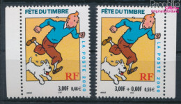 Frankreich 3445C-3446C (kompl.Ausg.) Postfrisch 2000 Comicfigur Tintin (10391231 - Unused Stamps