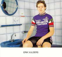 CYCLISME: CYCLISTE : ERIK VULDERS - Cyclisme