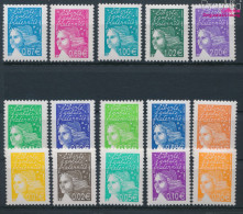 Frankreich 3579I A Y-3593I A Y (kompl.Ausg.) Postfrisch 2002 Marianne (10391235 - Unused Stamps