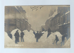 CPA - 25 - Pontarlier - Carte-Photo - La Grande Rue - Animée - Précurseur - Non Circulée (1902) - Pontarlier