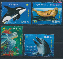 Frankreich 3622-3625 (kompl.Ausg.) Postfrisch 2002 Naturschutz (10391236 - Nuevos