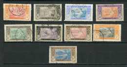 COTE D'IVOIRE (RF) - PAYSAGE - N° Yt 46+47+48+50+51+53+54+55+56 Obli.  ! - Used Stamps