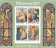 ANTIGUA Block 23,unused (**) Christmas 1975 - Antigua Y Barbuda (1981-...)