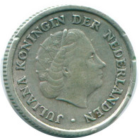 1/10 GULDEN 1962 NETHERLANDS ANTILLES SILVER Colonial Coin #NL12423.3.U.A - Antilles Néerlandaises