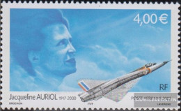 France 3720 (complete Issue) Unmounted Mint / Never Hinged 2003 Jacqueline Auriol - Neufs