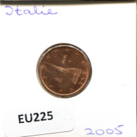 2 EURO CENTS 2005 ITALIEN ITALY Münze #EU225.D.A - Italien